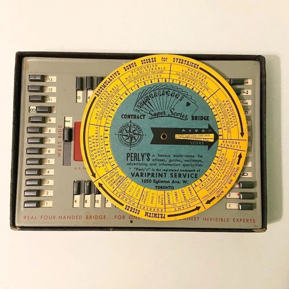 Vintage 1950 Autobridge Game Advanced Set  Charles H Goren - Picture 5 of 16